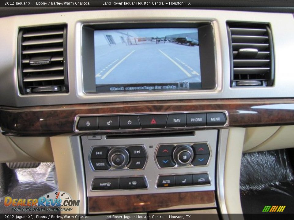 2012 Jaguar XF Ebony / Barley/Warm Charcoal Photo #14