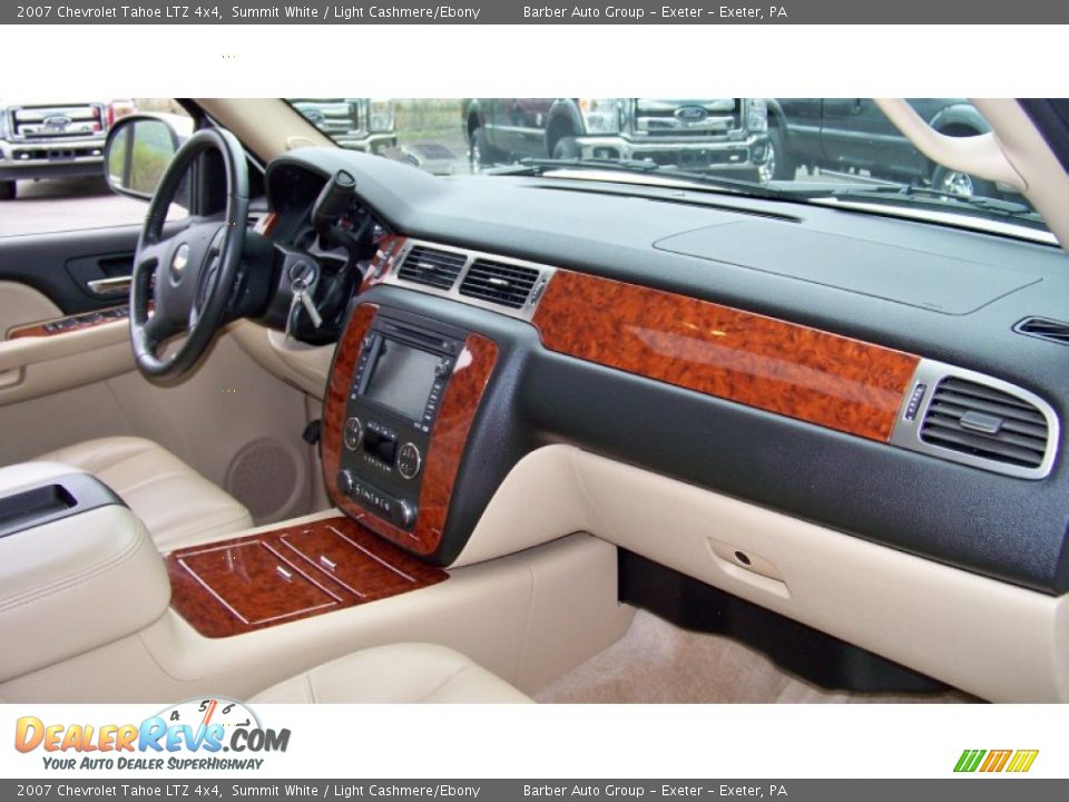 2007 Chevrolet Tahoe LTZ 4x4 Summit White / Light Cashmere/Ebony Photo #24