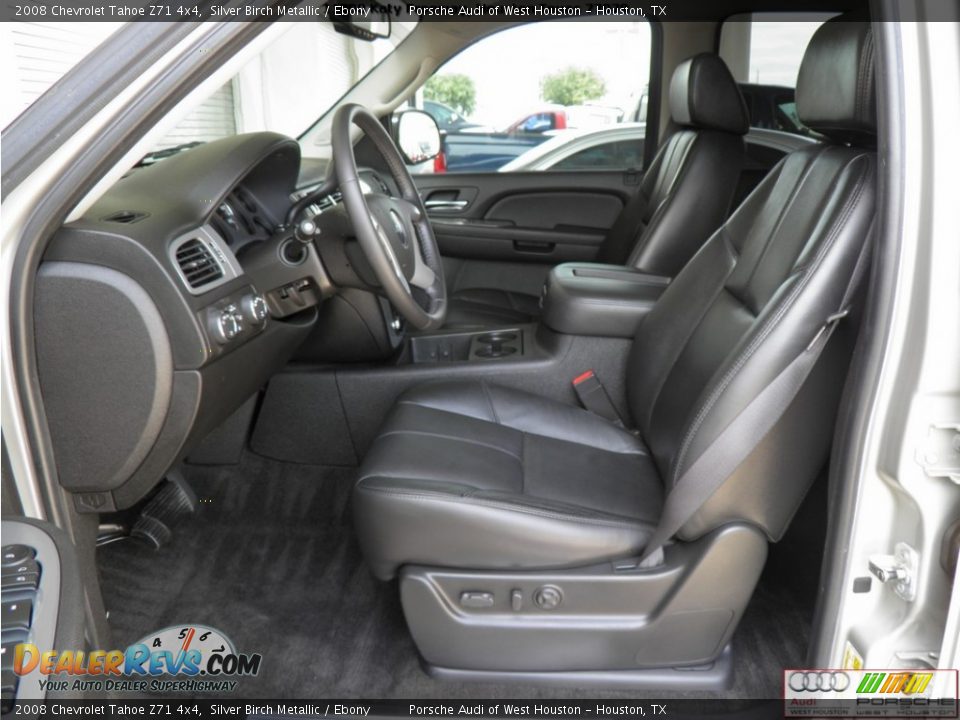 2008 Chevrolet Tahoe Z71 4x4 Silver Birch Metallic / Ebony Photo #7