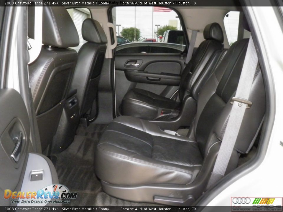 2008 Chevrolet Tahoe Z71 4x4 Silver Birch Metallic / Ebony Photo #15