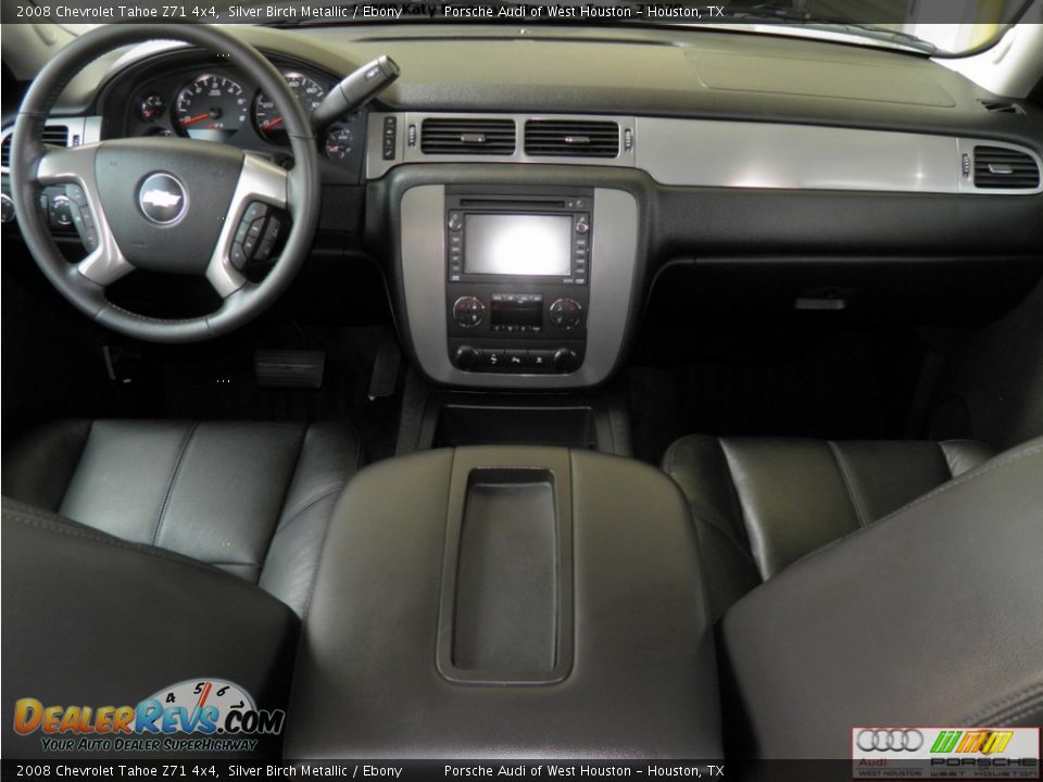 2008 Chevrolet Tahoe Z71 4x4 Silver Birch Metallic / Ebony Photo #17