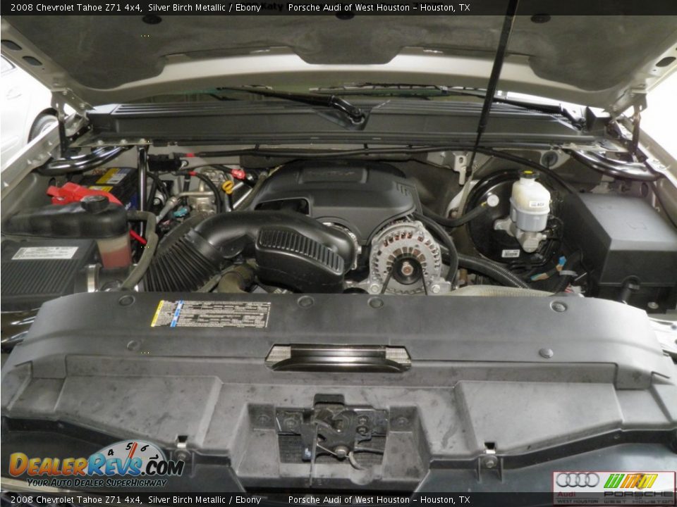 2008 Chevrolet Tahoe Z71 4x4 Silver Birch Metallic / Ebony Photo #19