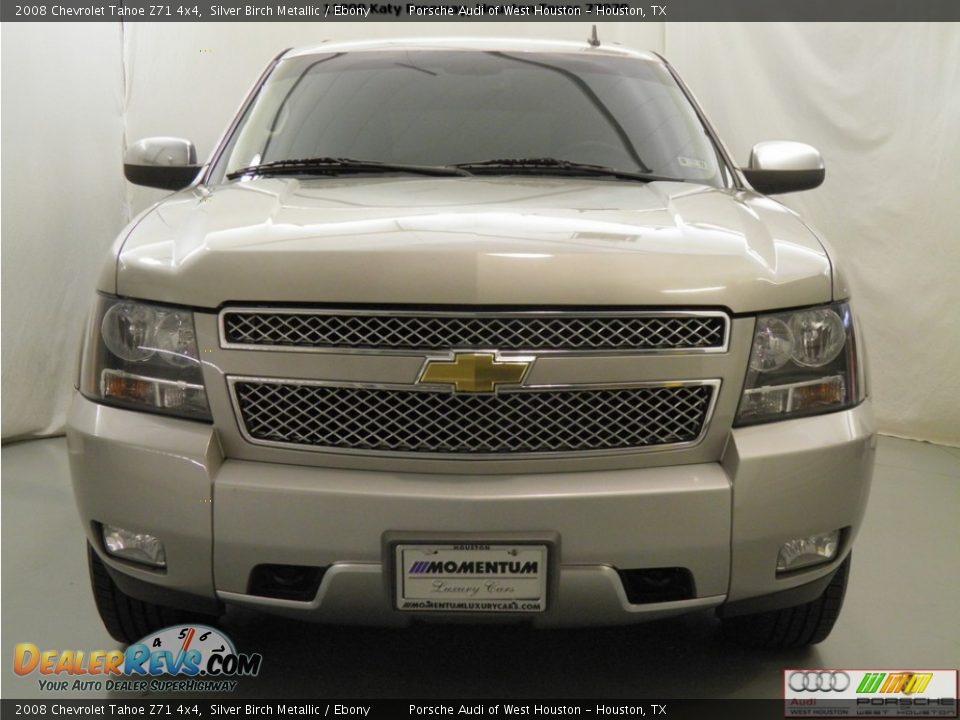 2008 Chevrolet Tahoe Z71 4x4 Silver Birch Metallic / Ebony Photo #21
