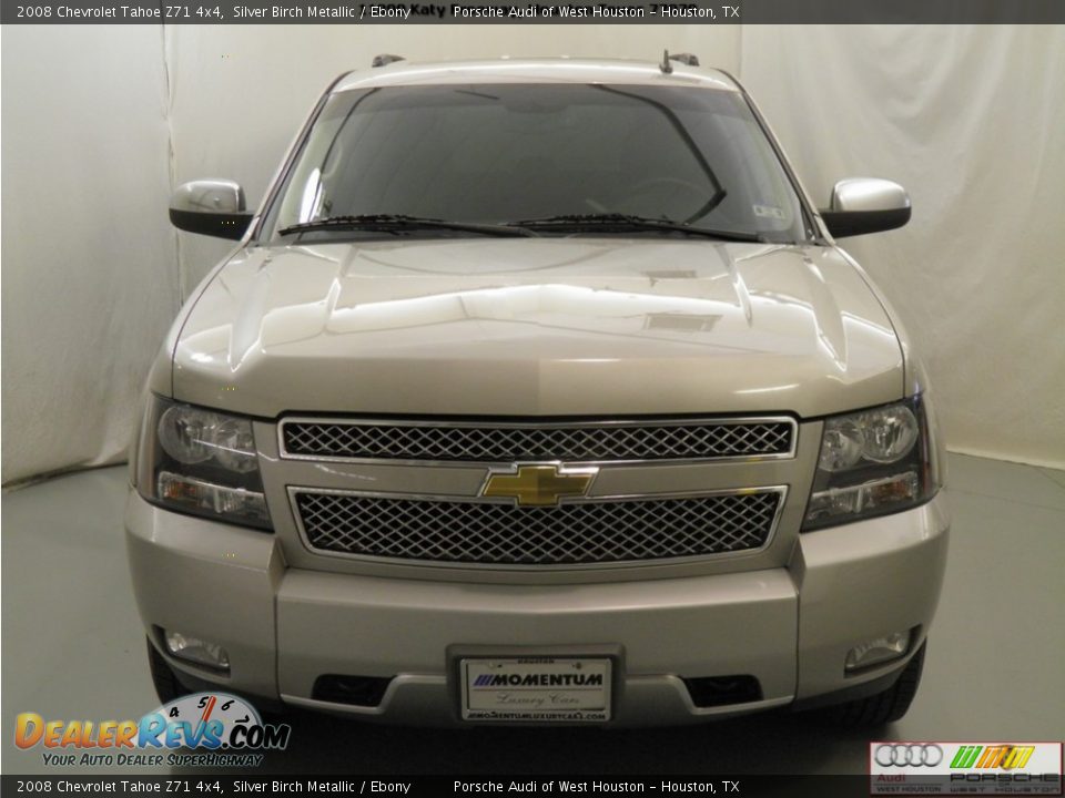 2008 Chevrolet Tahoe Z71 4x4 Silver Birch Metallic / Ebony Photo #22