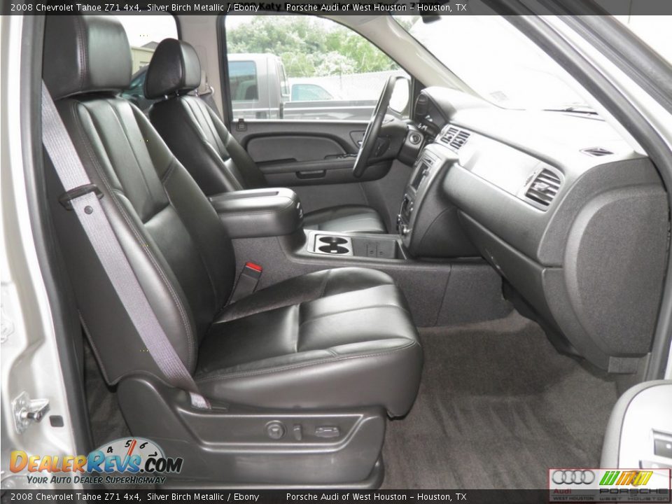 2008 Chevrolet Tahoe Z71 4x4 Silver Birch Metallic / Ebony Photo #27