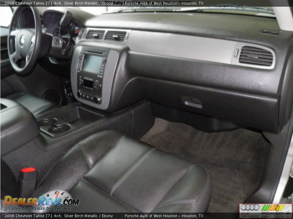2008 Chevrolet Tahoe Z71 4x4 Silver Birch Metallic / Ebony Photo #28