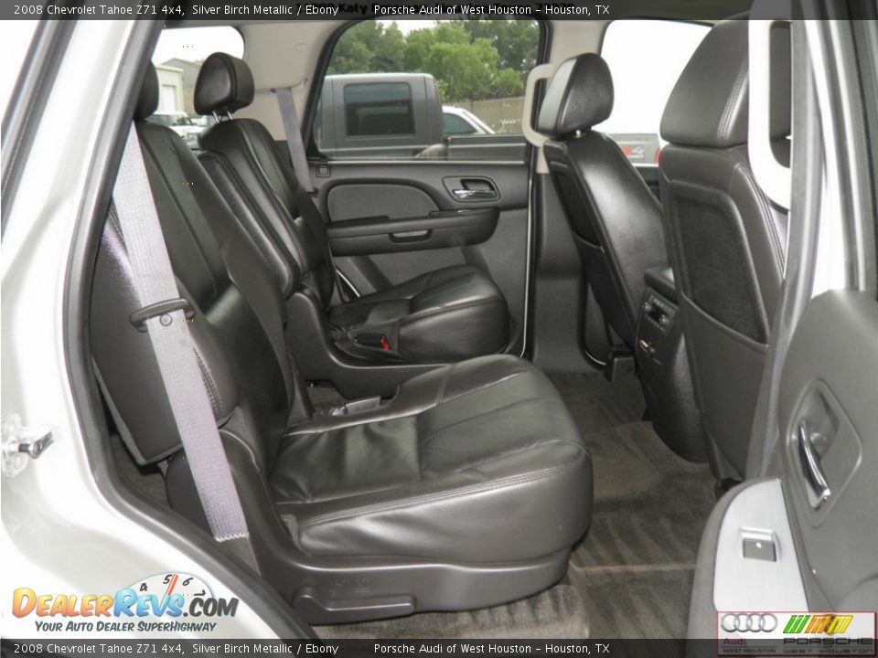 2008 Chevrolet Tahoe Z71 4x4 Silver Birch Metallic / Ebony Photo #29