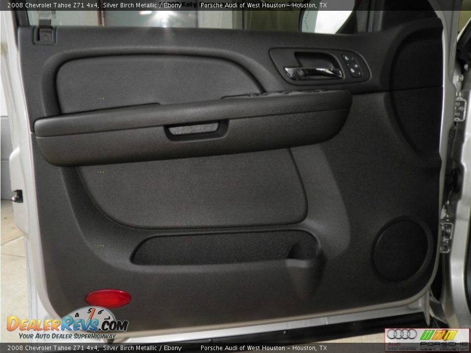 2008 Chevrolet Tahoe Z71 4x4 Silver Birch Metallic / Ebony Photo #31