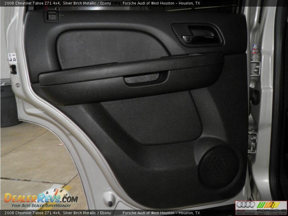 2008 Chevrolet Tahoe Z71 4x4 Silver Birch Metallic / Ebony Photo #32