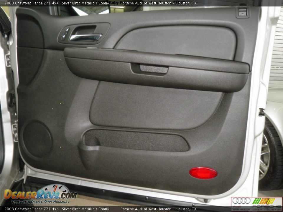 2008 Chevrolet Tahoe Z71 4x4 Silver Birch Metallic / Ebony Photo #34