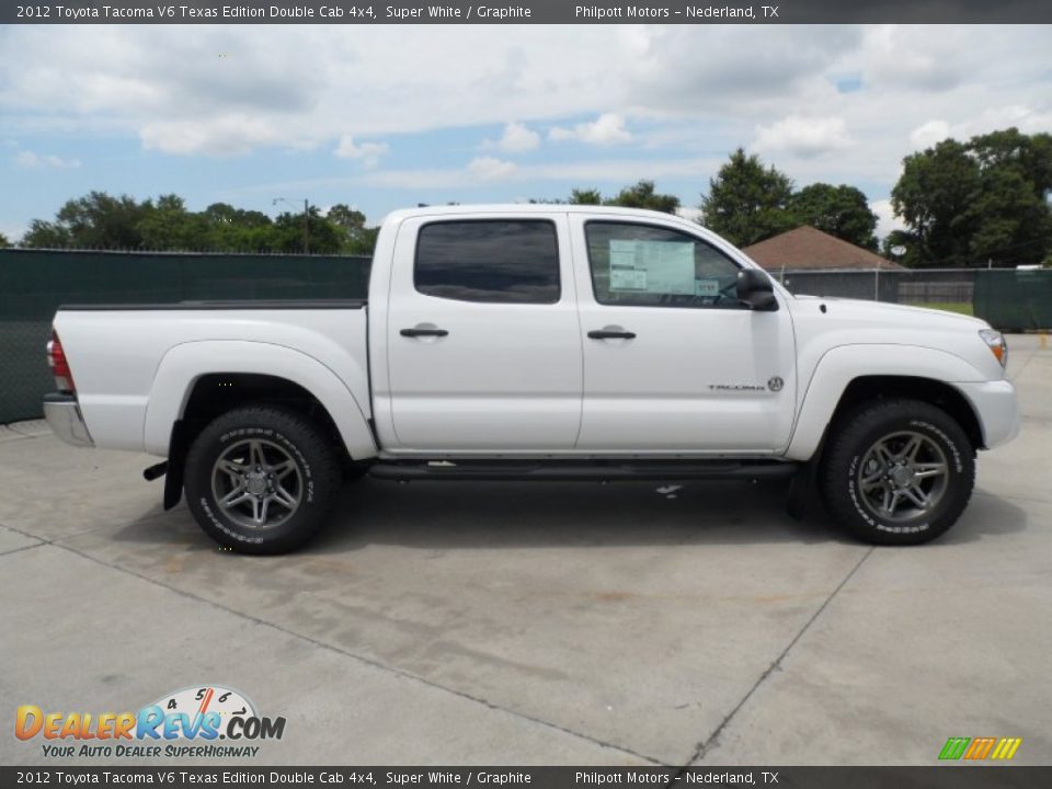 white 2012 toyota tacoma texas edition #1