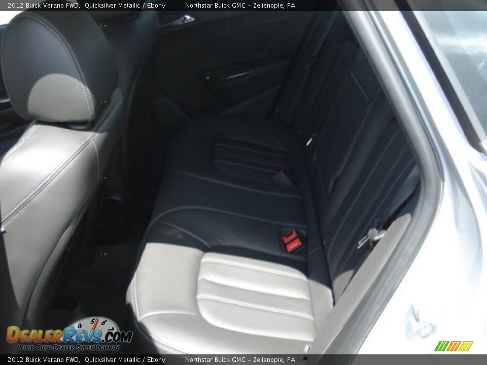 2012 Buick Verano FWD Quicksilver Metallic / Ebony Photo #13