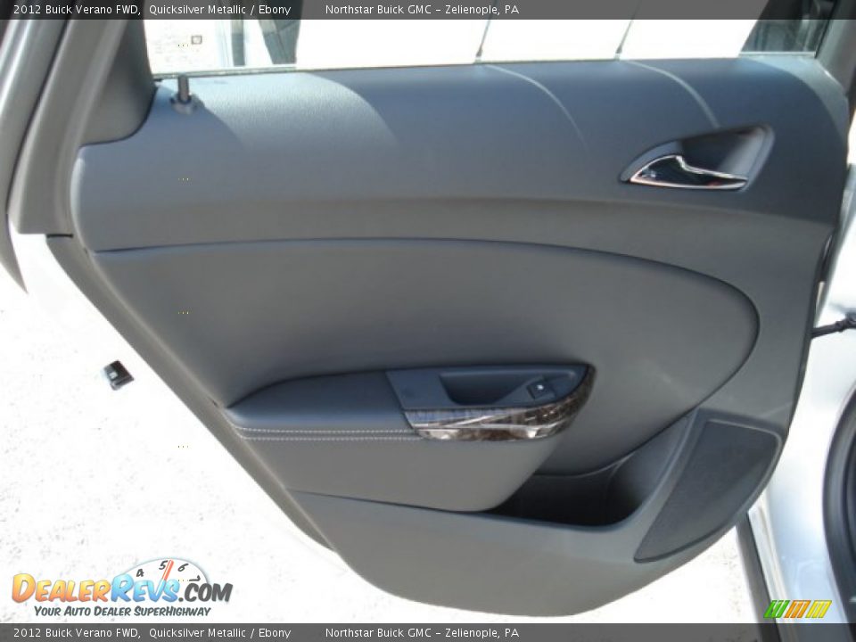 2012 Buick Verano FWD Quicksilver Metallic / Ebony Photo #14