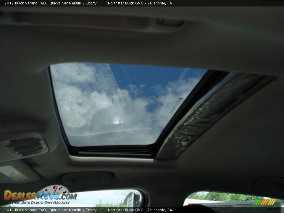 2012 Buick Verano FWD Quicksilver Metallic / Ebony Photo #15