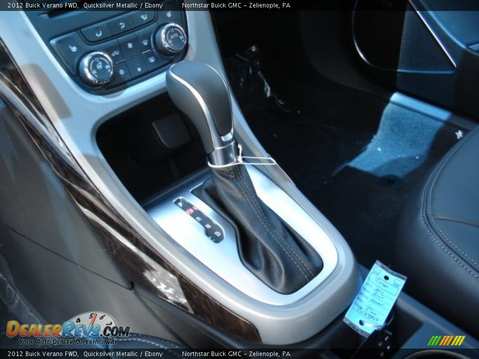2012 Buick Verano FWD Quicksilver Metallic / Ebony Photo #17