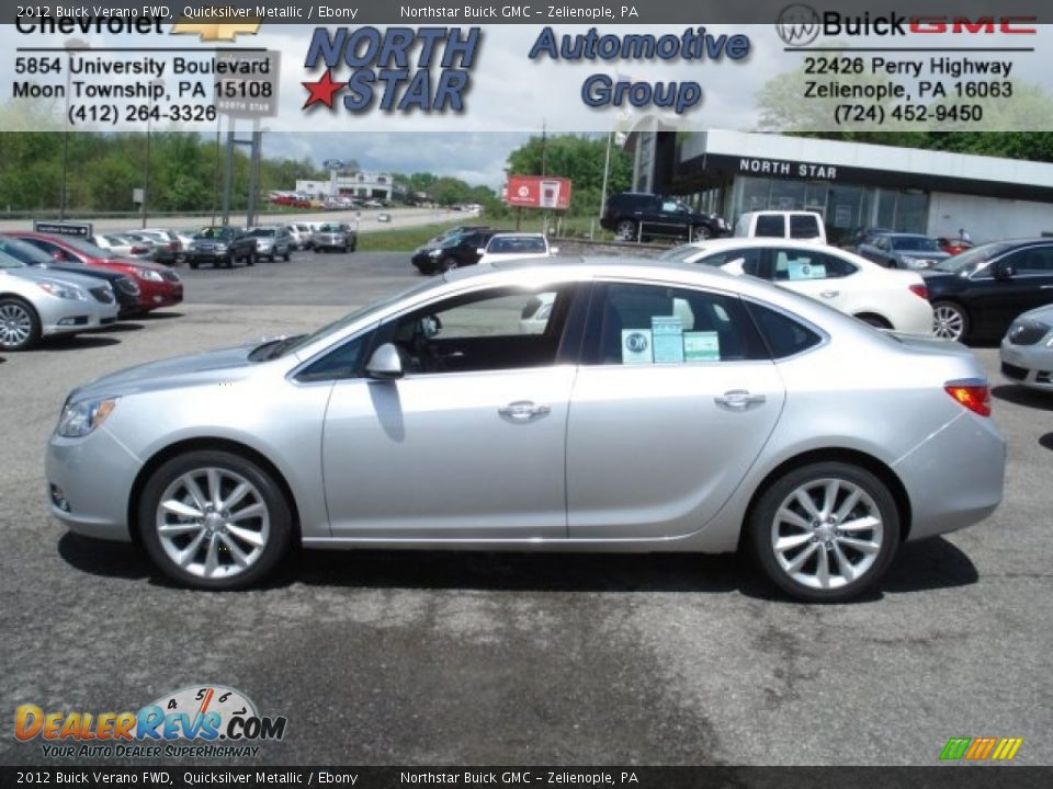 2012 Buick Verano FWD Quicksilver Metallic / Ebony Photo #1