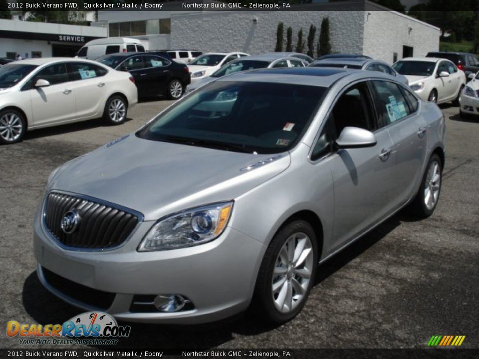 2012 Buick Verano FWD Quicksilver Metallic / Ebony Photo #2