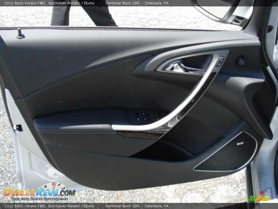 2012 Buick Verano FWD Quicksilver Metallic / Ebony Photo #12