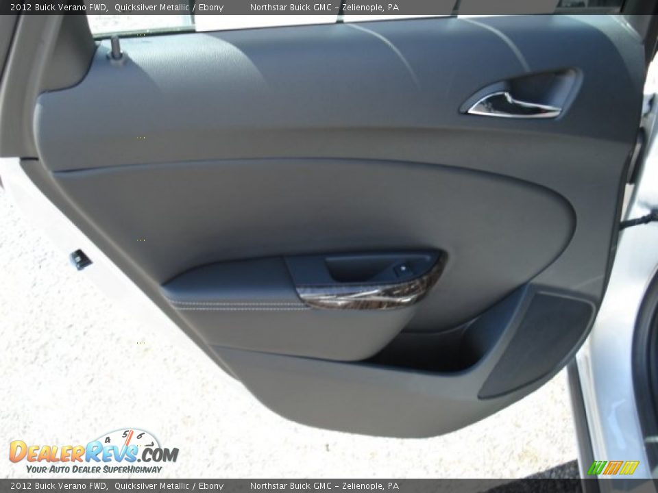 2012 Buick Verano FWD Quicksilver Metallic / Ebony Photo #14