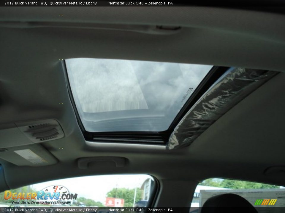 2012 Buick Verano FWD Quicksilver Metallic / Ebony Photo #15