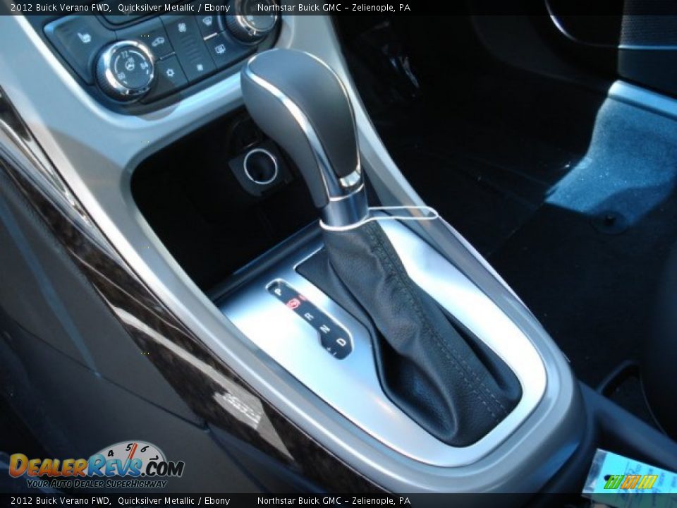 2012 Buick Verano FWD Quicksilver Metallic / Ebony Photo #17