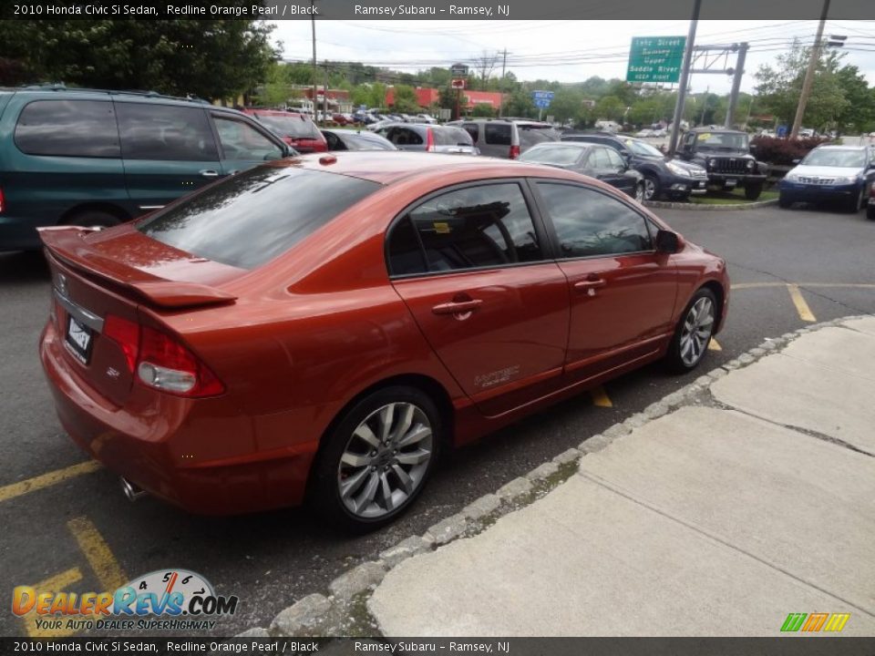 2010 Honda civic si orange #3