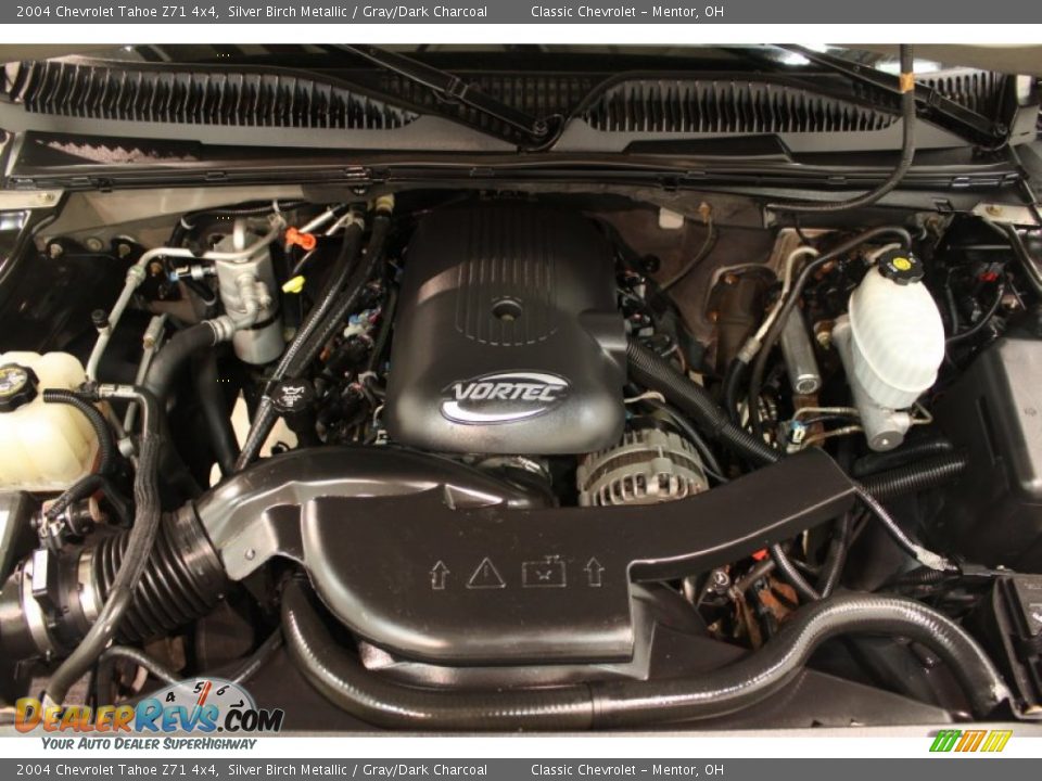 2004 Chevrolet Tahoe Z71 4x4 Silver Birch Metallic / Gray/Dark Charcoal Photo #20