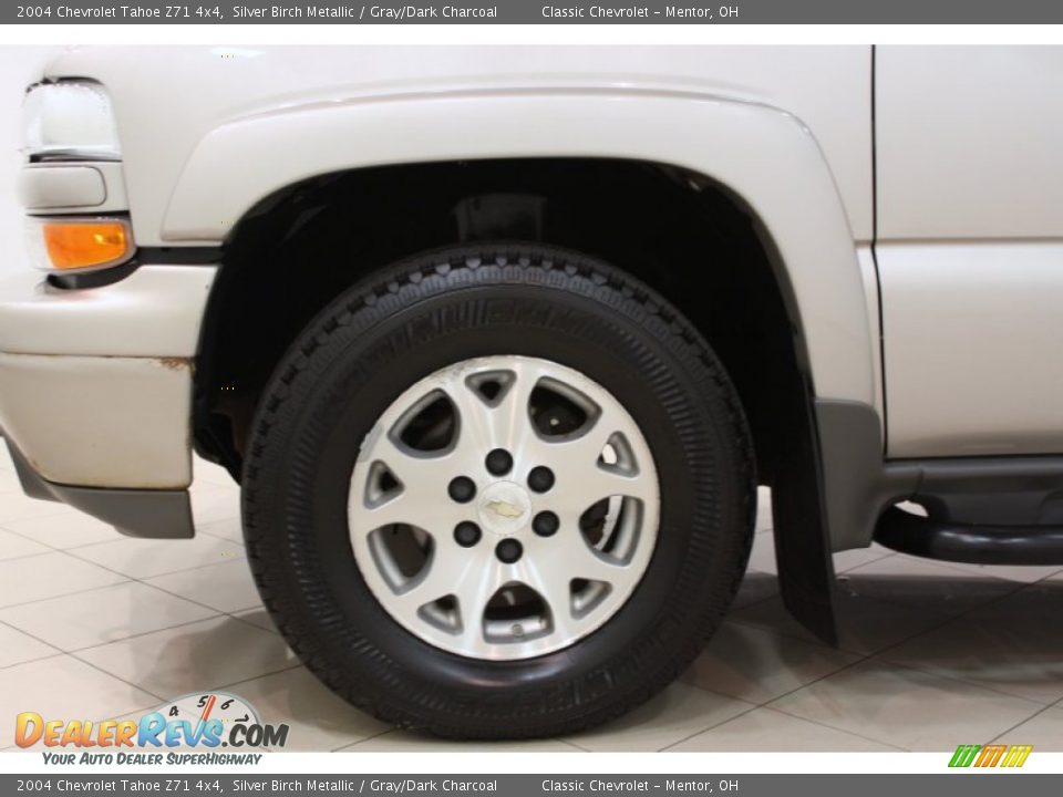 2004 Chevrolet Tahoe Z71 4x4 Silver Birch Metallic / Gray/Dark Charcoal Photo #21