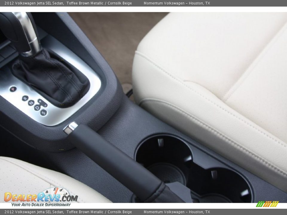 2012 Volkswagen Jetta SEL Sedan Toffee Brown Metallic / Cornsilk Beige Photo #12