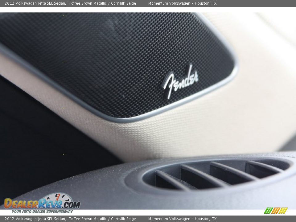 2012 Volkswagen Jetta SEL Sedan Toffee Brown Metallic / Cornsilk Beige Photo #24