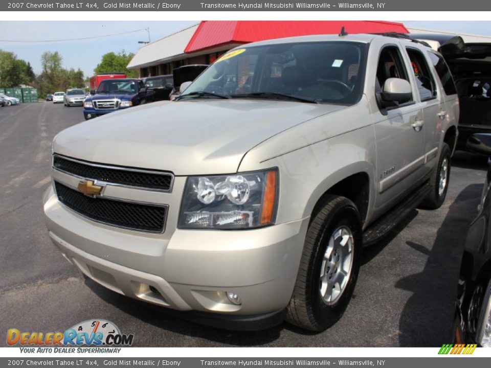 2007 Chevrolet Tahoe LT 4x4 Gold Mist Metallic / Ebony Photo #7