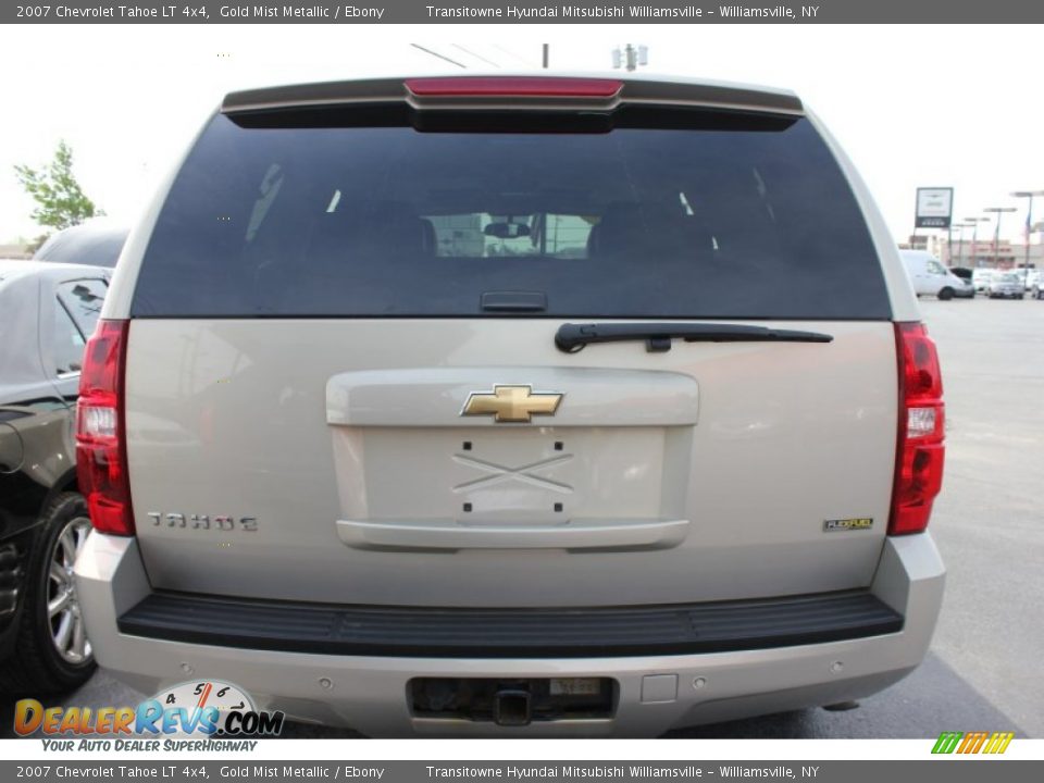 2007 Chevrolet Tahoe LT 4x4 Gold Mist Metallic / Ebony Photo #10
