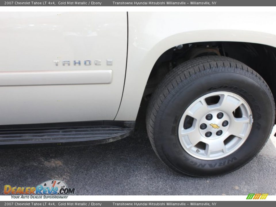 2007 Chevrolet Tahoe LT 4x4 Gold Mist Metallic / Ebony Photo #15