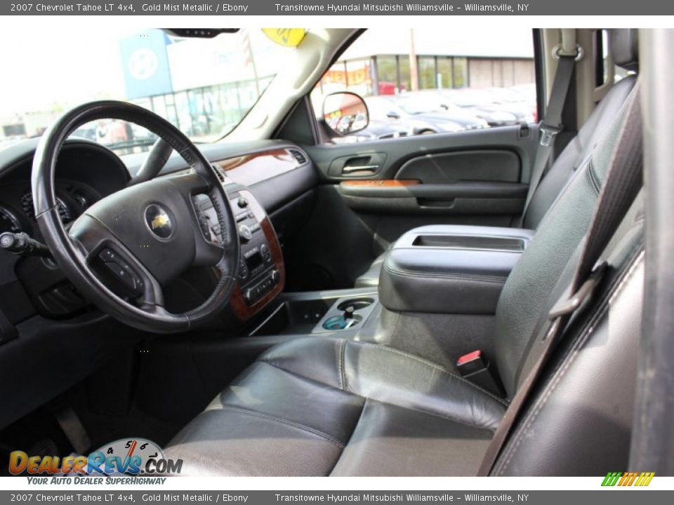 2007 Chevrolet Tahoe LT 4x4 Gold Mist Metallic / Ebony Photo #17