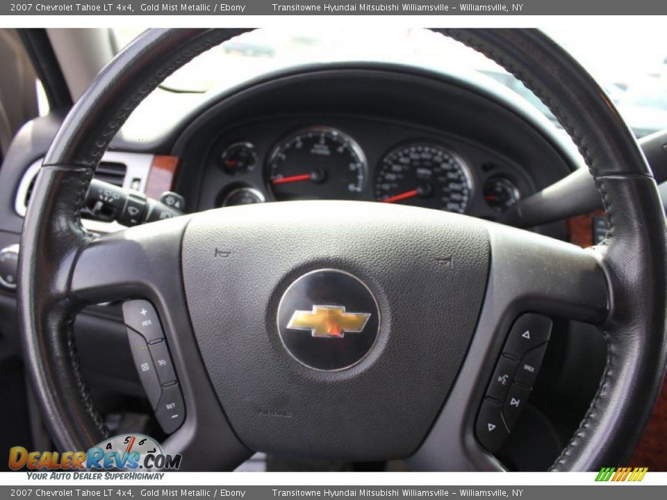2007 Chevrolet Tahoe LT 4x4 Gold Mist Metallic / Ebony Photo #19
