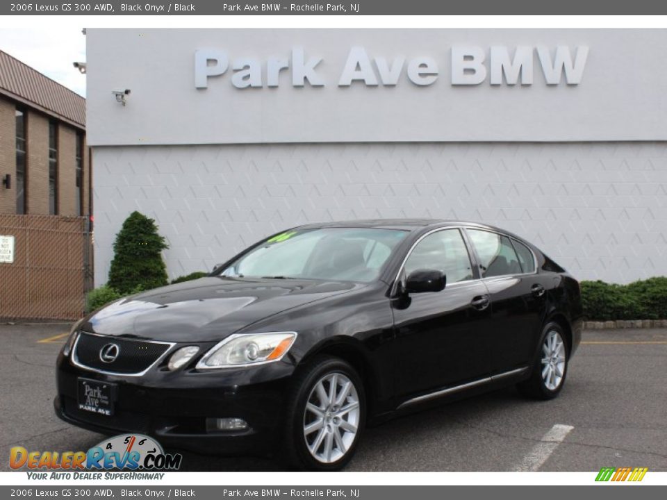 2006 Lexus GS 300 AWD Black Onyx / Black Photo #1