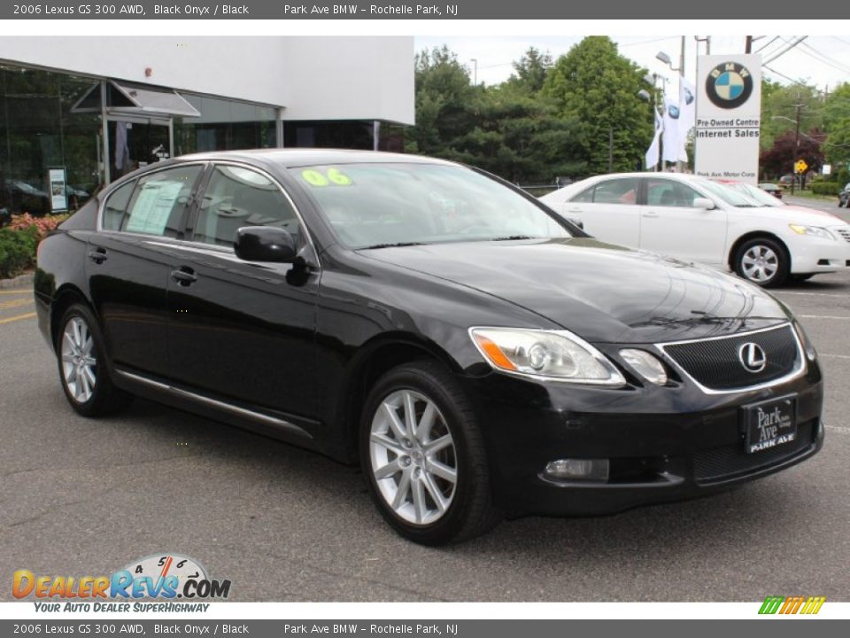 2006 Lexus GS 300 AWD Black Onyx / Black Photo #3