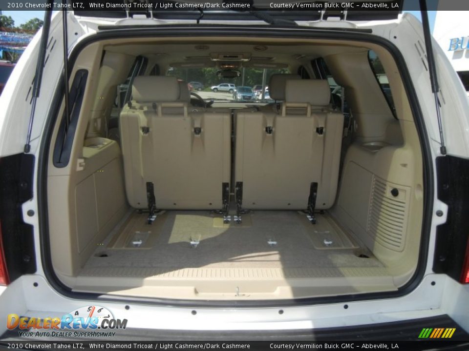 2010 Chevrolet Tahoe LTZ White Diamond Tricoat / Light Cashmere/Dark Cashmere Photo #6