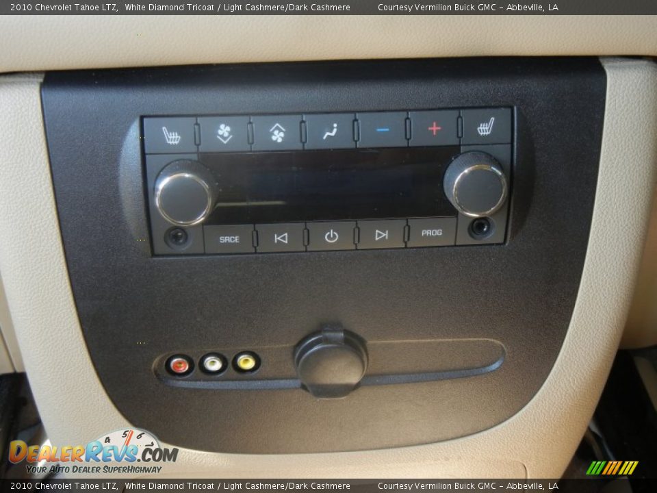2010 Chevrolet Tahoe LTZ White Diamond Tricoat / Light Cashmere/Dark Cashmere Photo #13