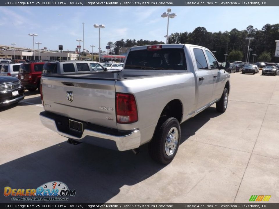 2012 Dodge Ram 2500 HD ST Crew Cab 4x4 Bright Silver Metallic / Dark Slate/Medium Graystone Photo #5