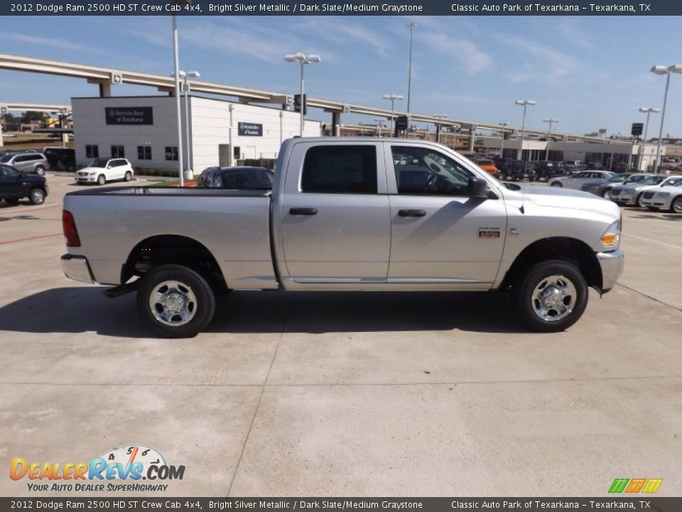 2012 Dodge Ram 2500 HD ST Crew Cab 4x4 Bright Silver Metallic / Dark Slate/Medium Graystone Photo #6