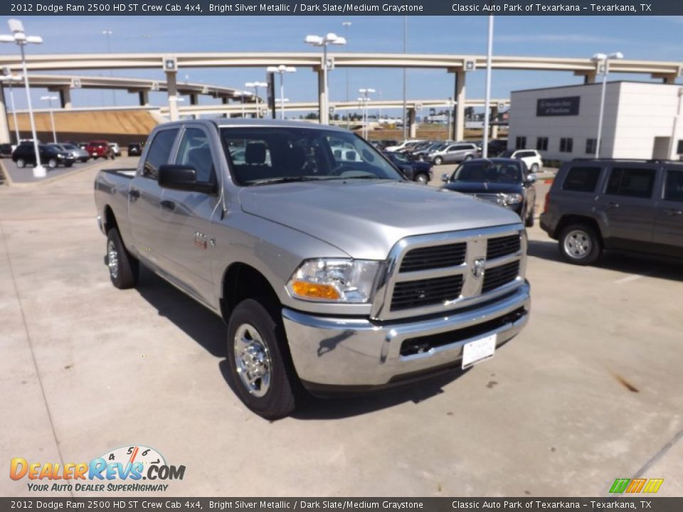 2012 Dodge Ram 2500 HD ST Crew Cab 4x4 Bright Silver Metallic / Dark Slate/Medium Graystone Photo #7