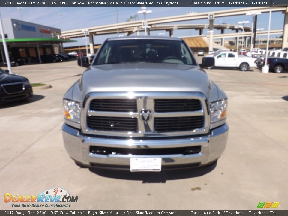 2012 Dodge Ram 2500 HD ST Crew Cab 4x4 Bright Silver Metallic / Dark Slate/Medium Graystone Photo #8