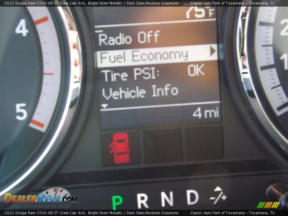 2012 Dodge Ram 2500 HD ST Crew Cab 4x4 Bright Silver Metallic / Dark Slate/Medium Graystone Photo #11