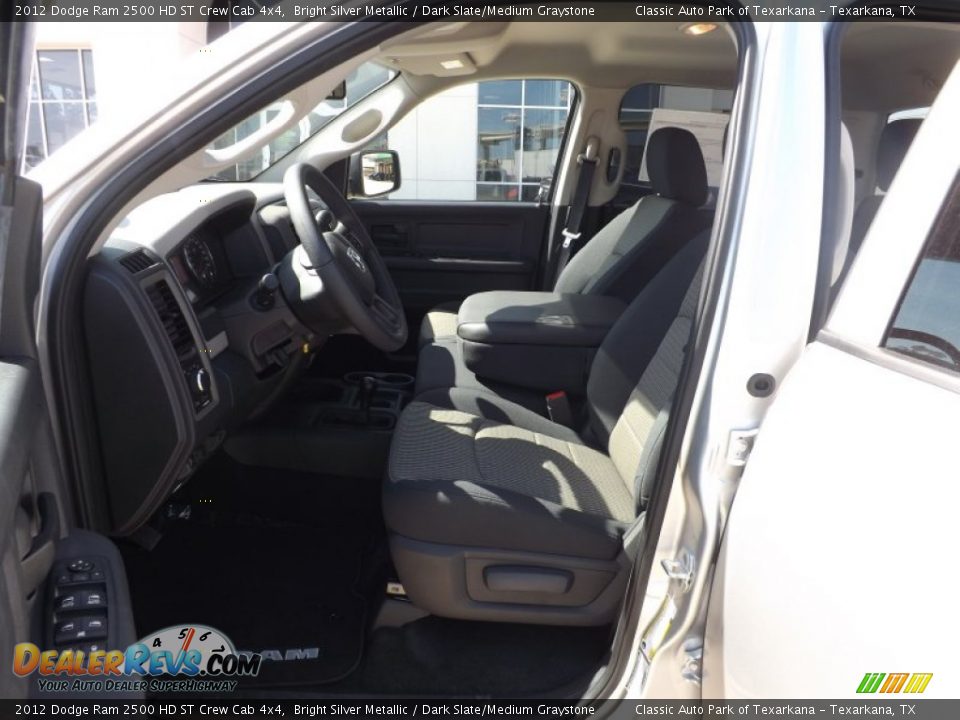 2012 Dodge Ram 2500 HD ST Crew Cab 4x4 Bright Silver Metallic / Dark Slate/Medium Graystone Photo #13