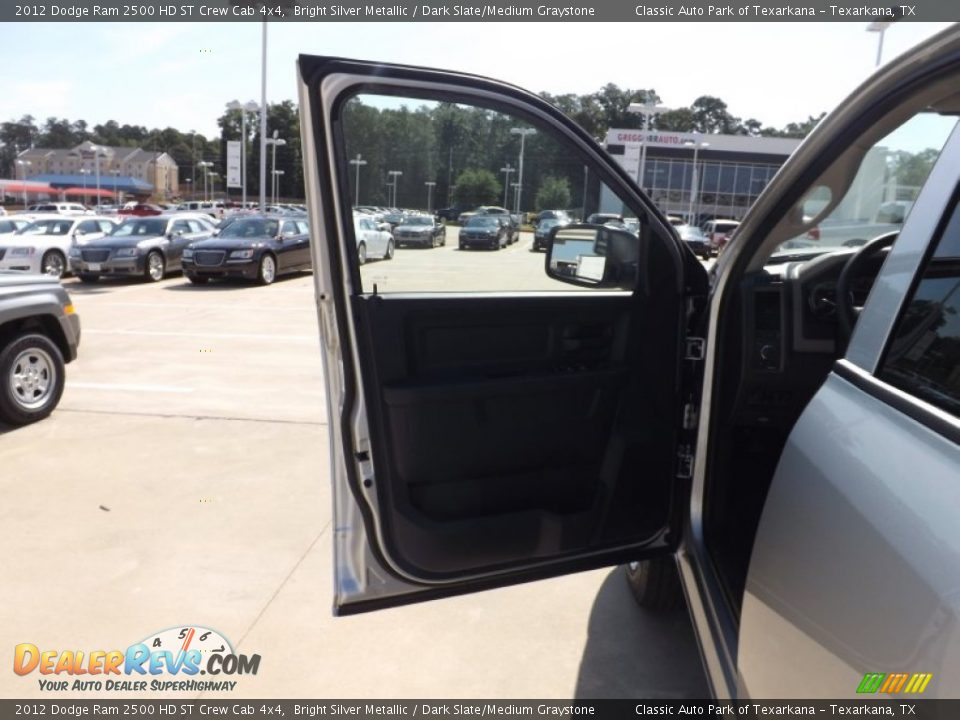 2012 Dodge Ram 2500 HD ST Crew Cab 4x4 Bright Silver Metallic / Dark Slate/Medium Graystone Photo #15
