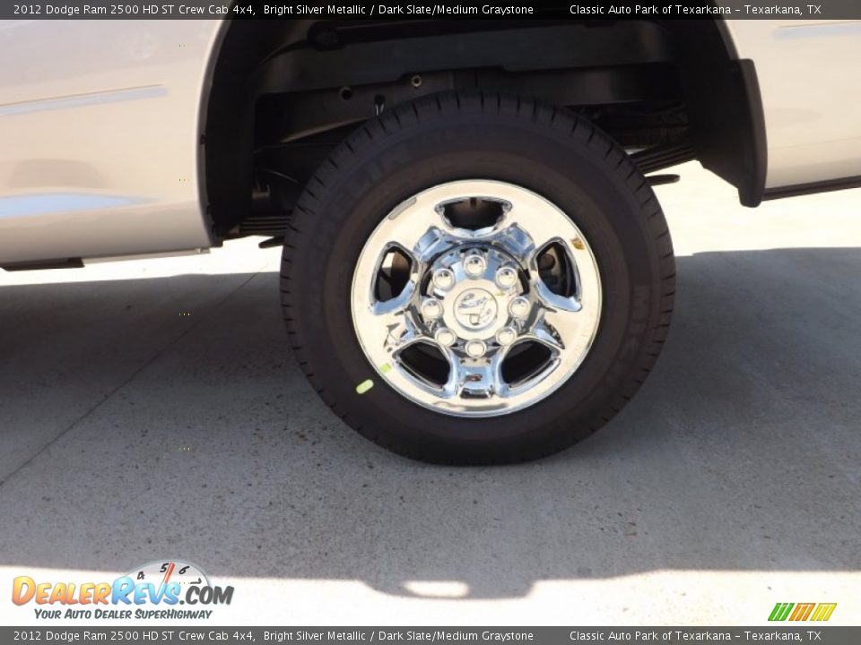 2012 Dodge Ram 2500 HD ST Crew Cab 4x4 Bright Silver Metallic / Dark Slate/Medium Graystone Photo #20