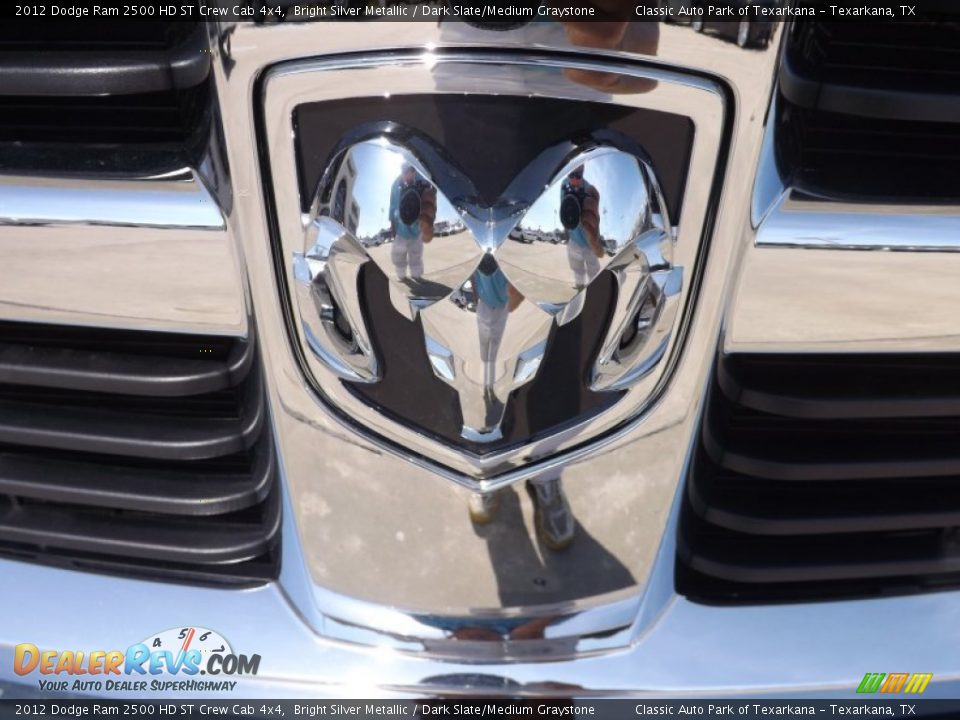 2012 Dodge Ram 2500 HD ST Crew Cab 4x4 Bright Silver Metallic / Dark Slate/Medium Graystone Photo #23
