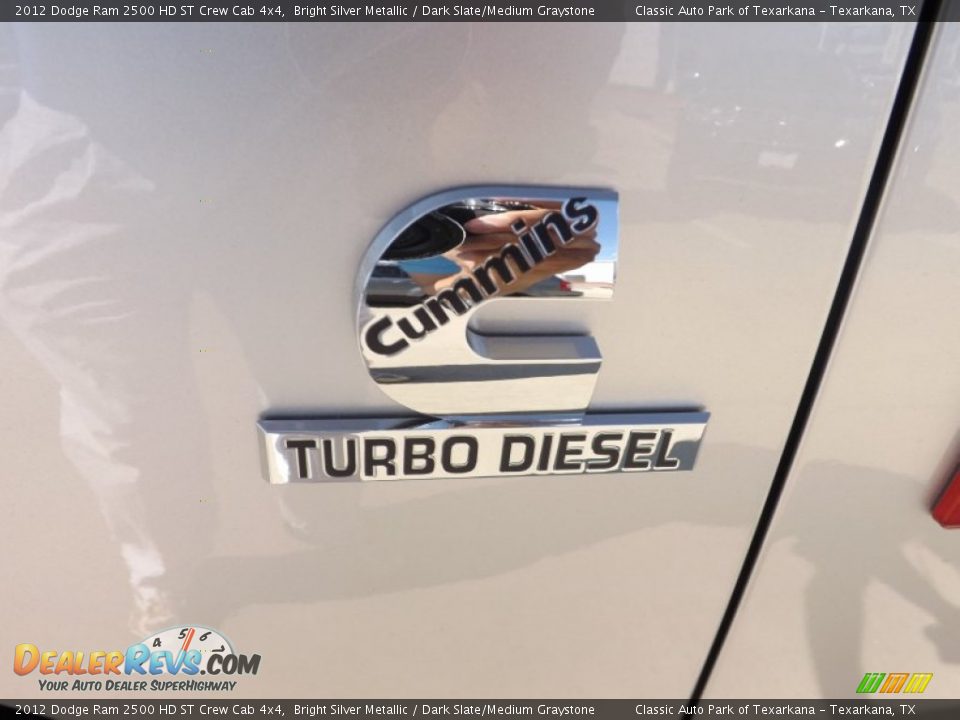 2012 Dodge Ram 2500 HD ST Crew Cab 4x4 Bright Silver Metallic / Dark Slate/Medium Graystone Photo #24