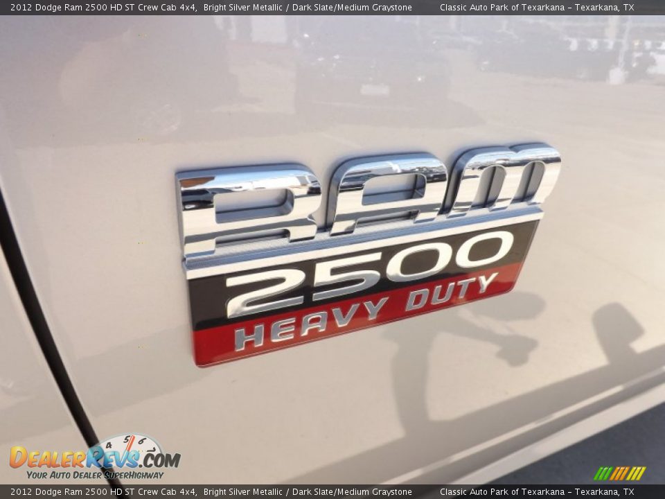 2012 Dodge Ram 2500 HD ST Crew Cab 4x4 Bright Silver Metallic / Dark Slate/Medium Graystone Photo #25